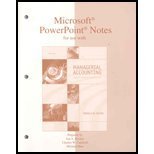 Book PowerPoint® Notes for use with Managerial Accounting free