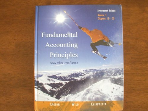 Book Fundamental Accounting Principles Chapters 12-25 free