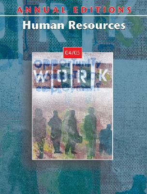 Book Annual Editions: Human Resources 04/05 (Annual Editions) free