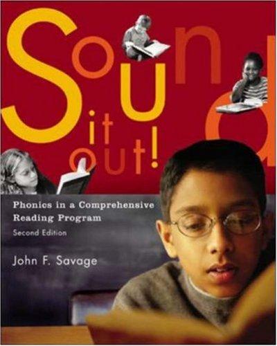 Book Sound It Out! Phonics in a Comprehensive Reading Program with Phonics Tutorial CD-ROM free