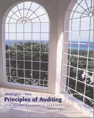 Book Principles of Auditing & Other Assurance Services free