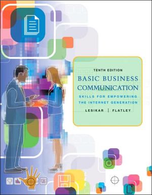 Book Basic Business Communication: Skills For Empowering the Internet Generation free