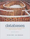 Book Databases: Design, Development, & Deployment Using Microsoft Access w/ Student CD free
