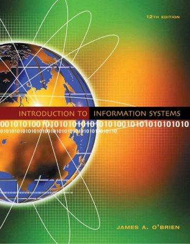 Book Introduction to Information Systems free
