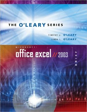 Book O'leary Series:  Microsoft Excel 2003 Brief With Student Data File Cd free