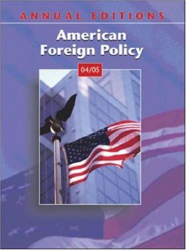 Book Annual Editions: American Foreign Policy 04/05 free