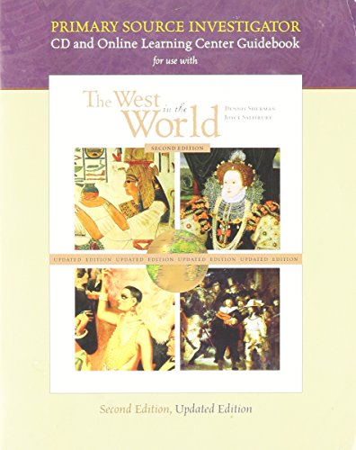 Book CD and Online Learning Center Guidebook for use with The West in the World, Second Edition free