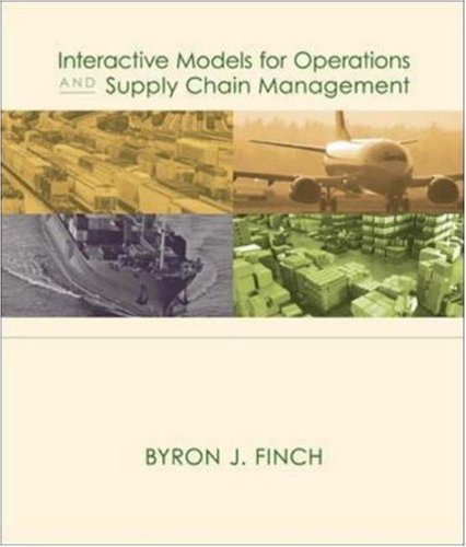 Book Interactive Models for Operations and Supply Chain Management (with CD) free