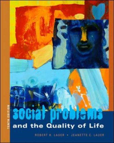 Book Social Problems And The Quality Of Life free