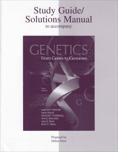Book Genetics: From Genes to Genomes (3rd Edition Study Guide) free
