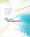 Book Quality Management with Student CD (McGraw-Hill/Irwin Series Operations and Decision Sciences) free