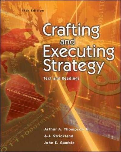 Book Crafting and Executing Strategy: Text and Readings with Online Learning Center with Premium Content Card free
