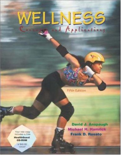 Book Wellness: Concepts and Applications with HealthQuest CD and Powerweb/OLC Bind-in Card free