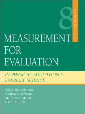 Book Measurement for Evaluation in Physical Education and Exercise Science free