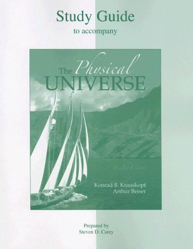 Book Study Guide to accompany The Physical Universe free