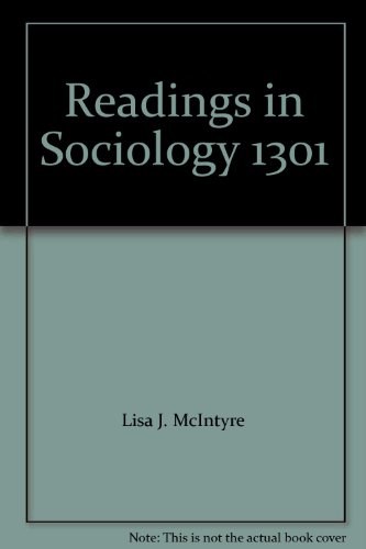 Book Readings In Sociology 1301 free
