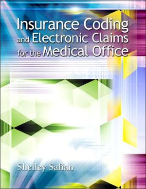 Book Insurance Coding and Electronic Claims for the Medical Office free