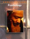 Book Annual Editions: Psychology 05/06 free