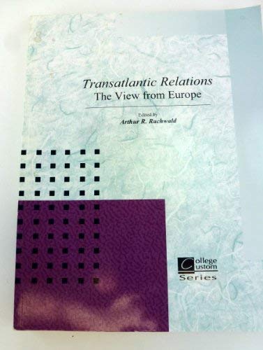 Book Transatlantic Relations: The View from Europe free
