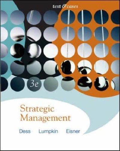 Book Strategic Management: Text And Cases free