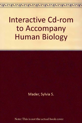 Book Interactive Student CD-ROM to accompany Human Biology free