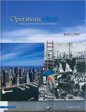 Book Operations Now: Supply Chain Profitability and Performance [With CDROM] free