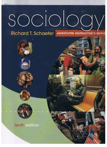 Book Sociology Annotated Instructor's Edition free