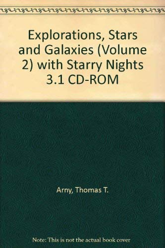 Book Explorations, Stars and Galaxies (VOLUME 2) with Starry Nights 3.1 CD-ROM free