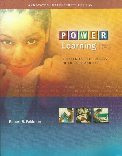 Book Power Learning: Strategies for Success in College and Life free