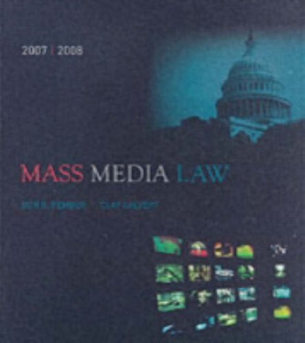 Book Mass Media Law 2007-2008 free