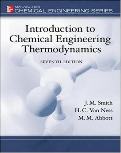 Book Mp Introduction To Chemical Engineering Thermodynamics free
