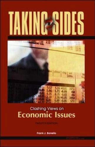 Book Taking Sides: Clashing Views on Economic Issues free