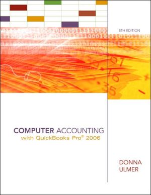 Book Computer Accounting with QuickBooks 2006 free