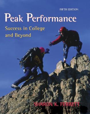 Book Peak Performance: Success in College and Beyond with online access card free
