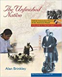Book The Unfinished Nation: Brief, Interactive, Volume 2, with Primary Source Investigator and PowerWeb free