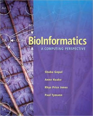 Book BioInformatics: A Computing Perspective free