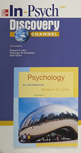 Book In-Psych Student CD-ROM to accompany Psychology free