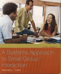 Book A Systems Approach to Small Group Interaction free
