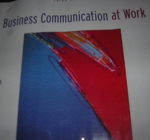Book Business Communication at Work free