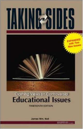 Book Taking Sides: Clashing Views On Controversial Educational Issues, Expanded free