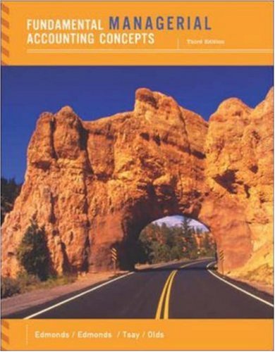 Book Fundamental Managerial Accounting Concepts and Topic Tackler free