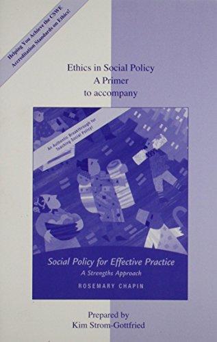 Book Social Policy for Effective Practice: A Strengths Approach (New Directions in Social Work) free