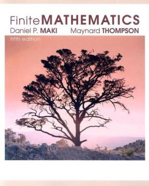 Book Finite Mathematics free