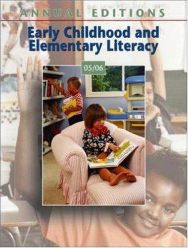 Book Annual Editions: Early Childhood and Elementary Literacy 05/06 free