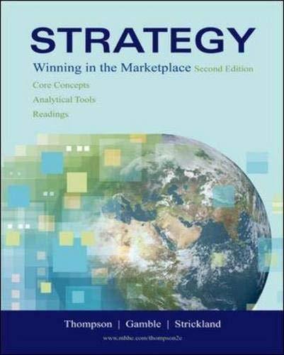 Book Strategy: Core Concepts, Analytical Tools, Readings with Online Learning Center with Premium Content Card free