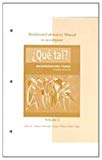 Book Workbook / Laboratory Manual Vol 2. to accompany Que tal? free