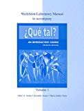 Book Workbook/Lab Manual Vol. 1 to accompany Que tal? free