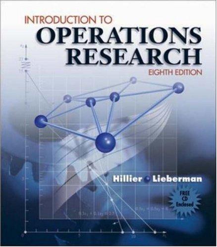 Book Introduction to Operations Research and Revised CD-ROM 8 free