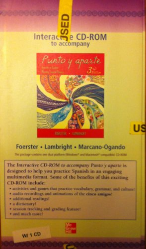Book Punto y aparte Student CD-ROM free