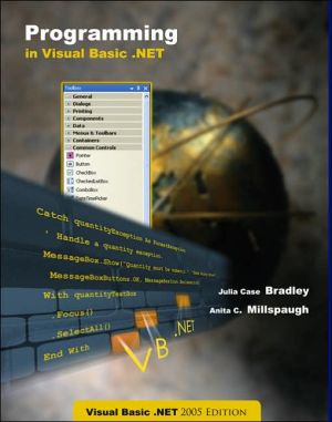 Book Programming in Visual Basic.NET 2005 Edition w/ Std CD free